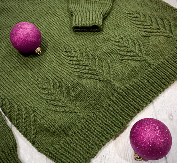 Knitting Pattern Review: Christmas Tree Sweater By Originally Lovely