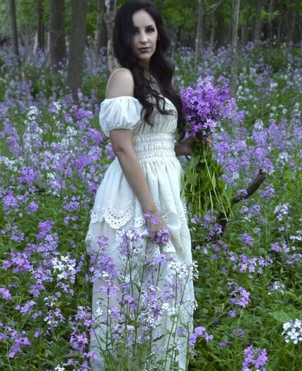 How to Sew: Off-the-Shoulder Dress Using Old Lace Curtains